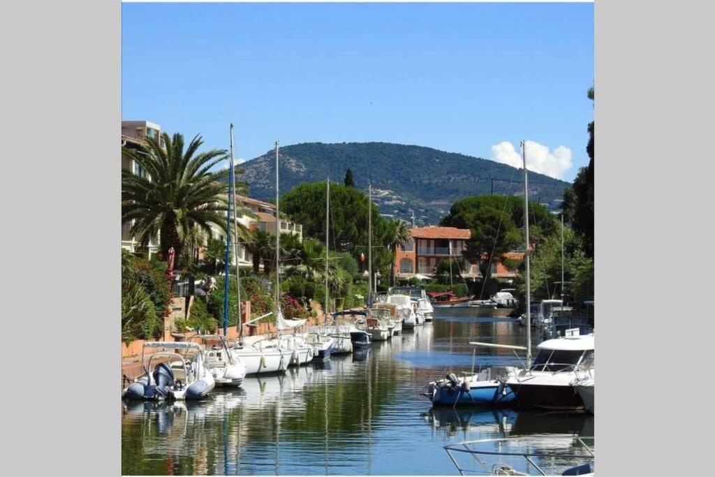 2 Bedrooms, 15 Min Walk To Beach, Ac, Pool & Fiber Internet In A Quiet, Private Gated Domain 5Kms To St Tropez 코골렝 외부 사진